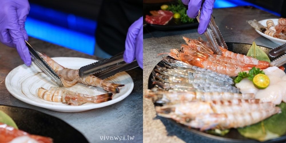 桃園中壢美食｜『三柒燒肉專門店』超豪華和牛燒烤吃到飽！還有生啤酒無限暢飲！