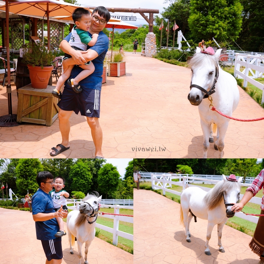 新北三芝美食｜『牛仔莊園』親子餐廳推薦！必吃牧馬人莊園牛排！草原白馬+美式鄉村風超好拍！