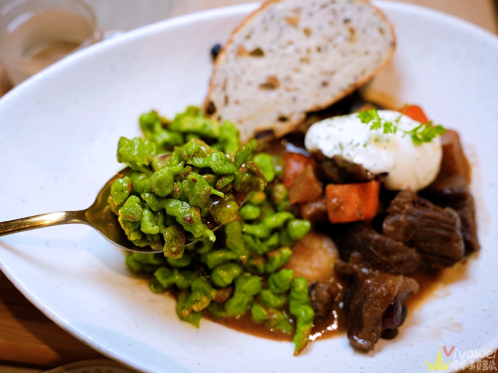 台北士林美食｜『花嶼輕食館』士林站旁巷弄內的早午餐&義大利麵&燉飯專賣～下午茶甜點咖啡廳！