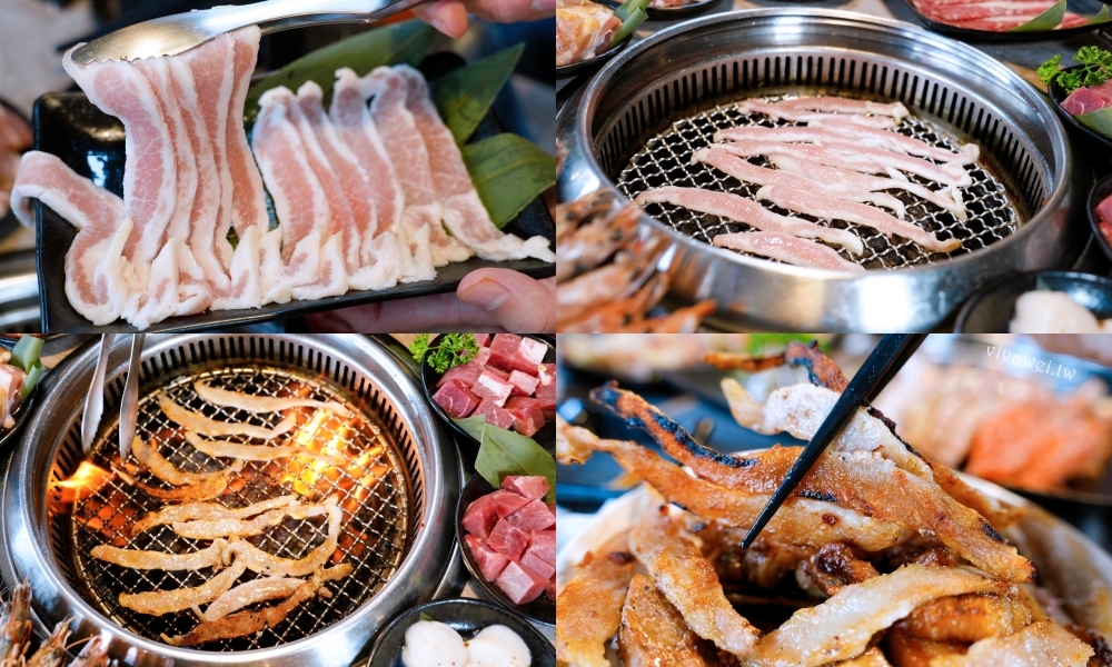 桃園市美食｜『三柒燒肉專門店-桃園中華店』桃園火車站新開幕燒肉吃到飽！日本A5和牛+波士頓龍蝦+松葉蟹腳+鱈場蟹腳無限供應～1988元頂級燒肉吃到飽推薦！