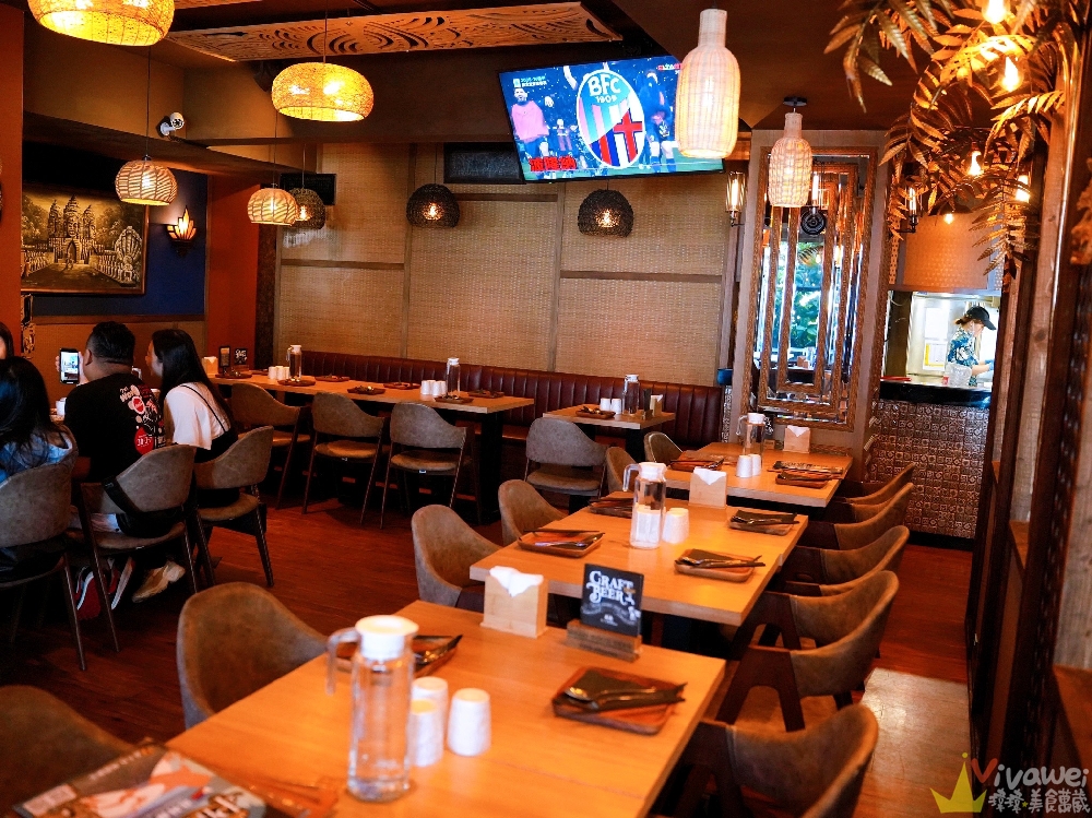 台北大安美食｜『 ABV南洋餐酒館-台北國館店』國父紀念館站南洋風特色美食！上百款精釀啤酒搭配超完美！