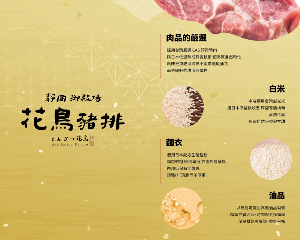 苗栗市美食｜『花鳥豬排』熟成炸豬排專賣店！內用越光米,味噌湯,高麗菜絲,熱紅茶無限享用！平日商業午餐&外帶便當都推薦！